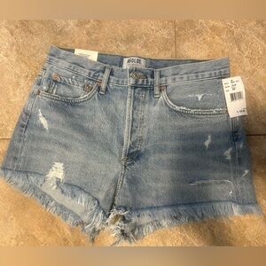 AGOLDE Parker Vintage Cut Off Short in Swapmeet SIZE 26 NWT